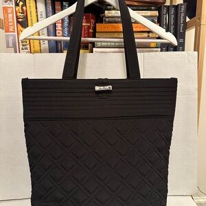 Vera Bradley Black Quilted Shoulder Bag, pre loved